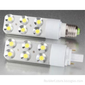 6W AC 120v, 130v, 140v 2800K - 6500K 600Lm E27, G24 Led Lig